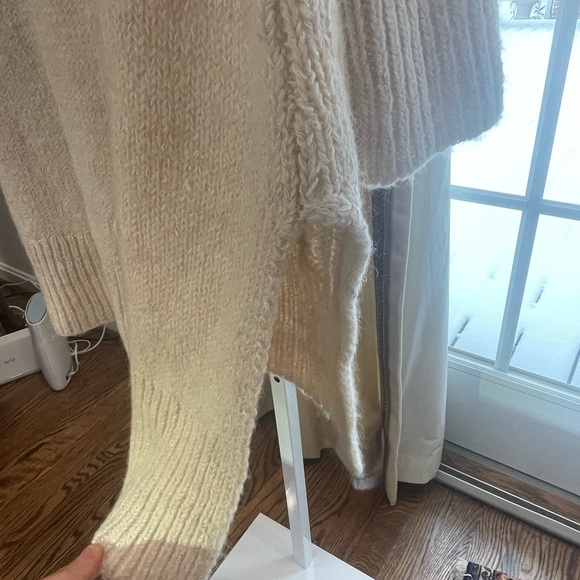 Free people turtleneck, long tunic, or dress and cream - Picture 9 of 11
